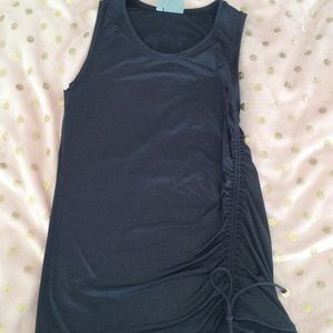 Athleta ladies ruched Top sz M